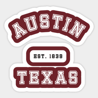 Austin Texas Sticker